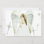 Invitation Ange noir (Dos)