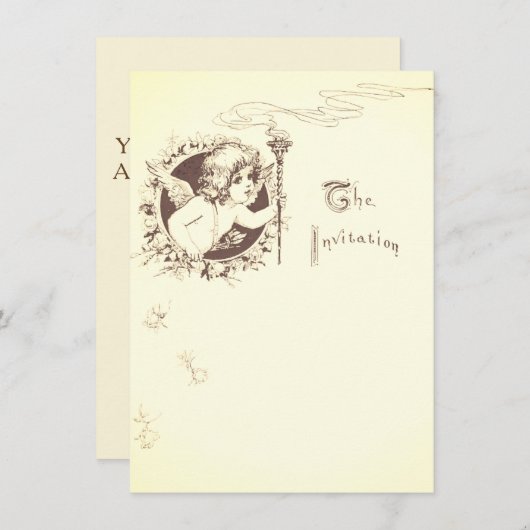 Invitation Angel (Devant / Derrière)