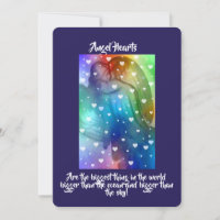 Angel Bleu Avec Coeurs