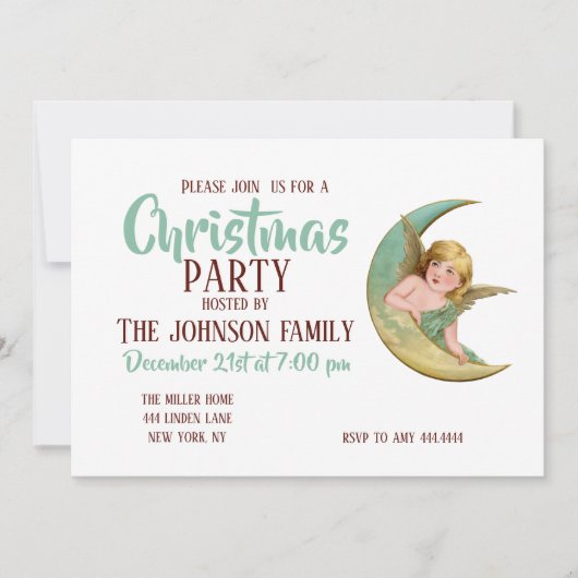 Invitation Angel Moon (Devant)