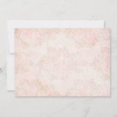 Invitation Angel Wings Latina Baptême & 1ère fête d'anniversa (Dos)