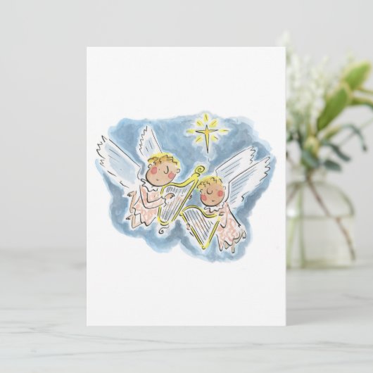 Invitation Anges (Debout devant)