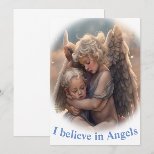 Invitation Anges (Devant / Derrière)