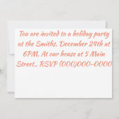 Invitation Anges (Dos)