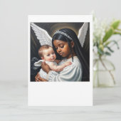 Invitation anges bébés (Debout devant)