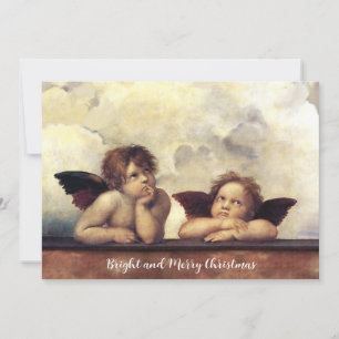 Invitation ANGES / Cherubs ailés, Nuages Raffaello Sanzio