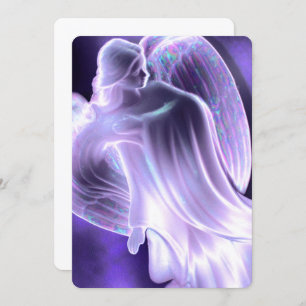 Invitation Angle violet clair