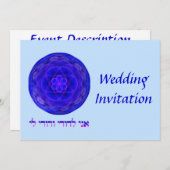 Invitation Ani L'dodi... Mariage (Devant / Derrière)
