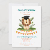Invitation Animal Kid Preschool Photo Party Graduation (Devant)