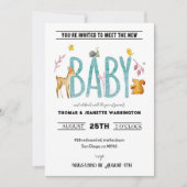 Invitation Animaux à l'aquarelle - siroter et voir rencontre  (Devant)