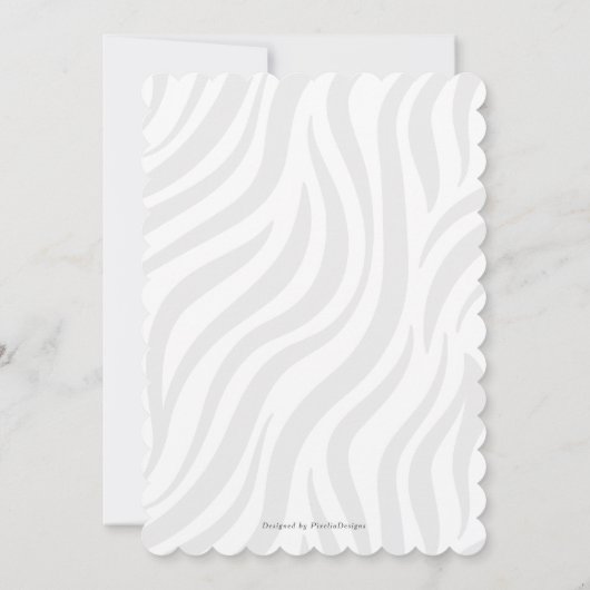 Invitation Animaux à thème, safari dans la jungle garçon ou f (Dos)