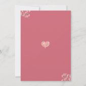 Invitation Animaux australiens Koala Pink ANNIVERSAIRE (Dos)