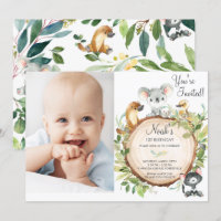 Animaux australiens mignonne Koala 1er anniversair