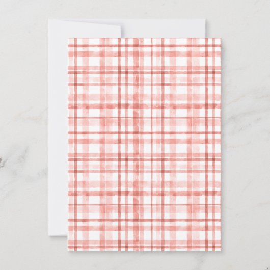 Invitation Animaux de ferme Anniversaire (Dos)