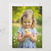 Invitation Animaux de ferme Anniversaire Barnyard Fête d'anni (Dos)