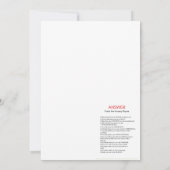 Invitation Animaux de ferme Baby shower Taille du jeu Invitat (Dos)