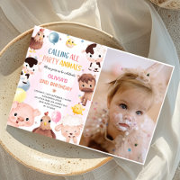 Animaux de ferme Ballons Barnyard Photo Anniversai