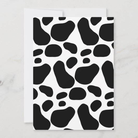 Invitation Animaux de ferme Barnyard Baby shower blanc par co (Dos)