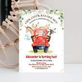 Invitation Animaux de ferme Barnyard Boy Barn Party Ferme Ann