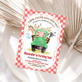 Invitation Animaux de ferme Barnyard Boy Barn Party Ferme Ann