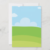 Invitation Animaux de ferme Barnyard fête d'anniversaire (Dos)