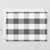 Invitation Animaux de ferme Barnyard White Photo 1er Annivers (Dos)