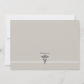 Invitation Animaux de ferme Dr. de médecine vétérinaire (Dos)