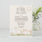 Invitation Animaux de ferme Meadow Friends By Mail Baby showe (Debout devant)
