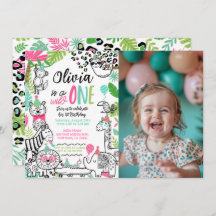 Animaux de fête, Safari Jungle 1er anniversaire