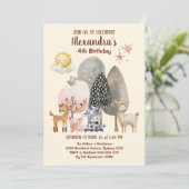 Invitation Animaux de la ferme Barnyard Anniversaire (Debout devant)