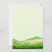 Invitation Animaux de la ferme Barnyard Anniversaire (Dos)