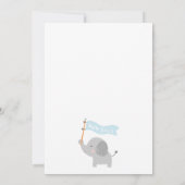 Invitation Animaux de la jungle mignonne Baby shower Invitati (Dos)