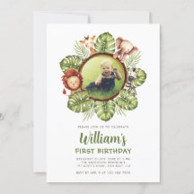 Animaux de la Savane Photo Feuillage de la Jungle 