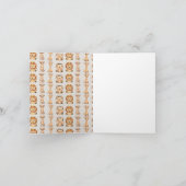 Invitation Animaux de Safari Bébé Mignons (Intérieur)