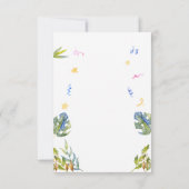 Invitation Animaux de safari koala, anniversaire koala  (Dos)