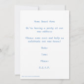 Invitation Animaux d'élevage de la Fête du réchauffement des (Dos)