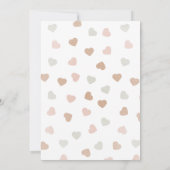 Invitation Animaux Jungle Safari Oh Baby shower (Dos)