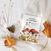 Invitation Animaux rustiques en bois garçons 1er anniversaire