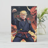 Invitation Anime Trump - Première levée (Debout devant)