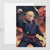 Invitation Anime Trump - Première levée (Devant / Derrière)