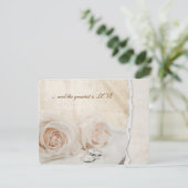 Invitation Anneaux mariages Sur Le Renouveau De La Bible Vow (Debout devant)