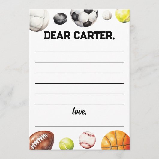 Invitation Année de la recette Sports Anniversaire heure Caps (Devant)