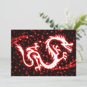 Invitation année de la starshine du dragon (Debout devant)