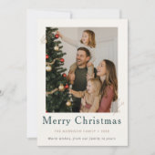 Invitation Année d'évaluation Noël Appartement (Devant)