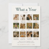 Invitation Année d'évaluation Noël Appartement (Dos)