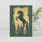 Invitation Année du Cheval 2026 (Debout devant)