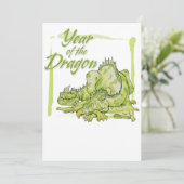 Invitation Année du dragon (Debout devant)