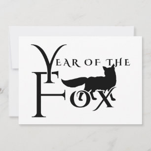 Invitation Année du renard