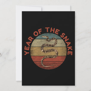 Invitation Année Du Serpent 2025