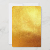 Invitation Année internationale des souhaits de porc 2019 Gol (Dos)